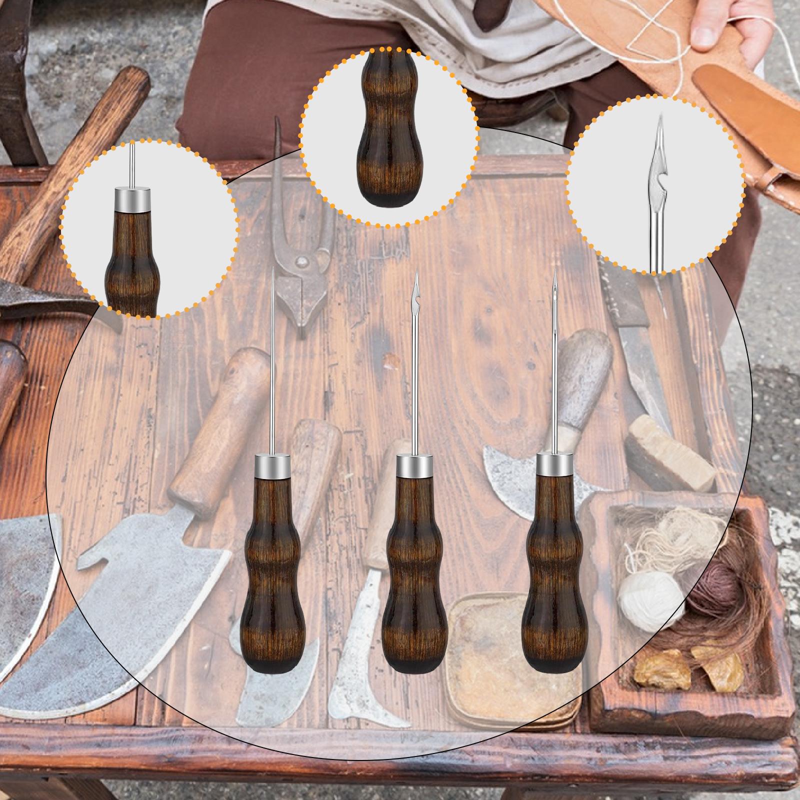 Leatherwork Repairs - El Dikiş Seti Hassas Deri Dikiş
