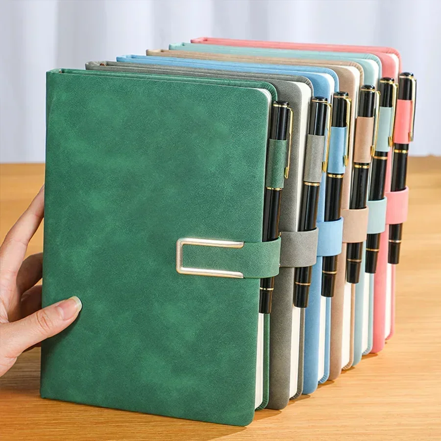 Leather Work Diary - 1 adet Yumuşak Kapaklı Vintage A5