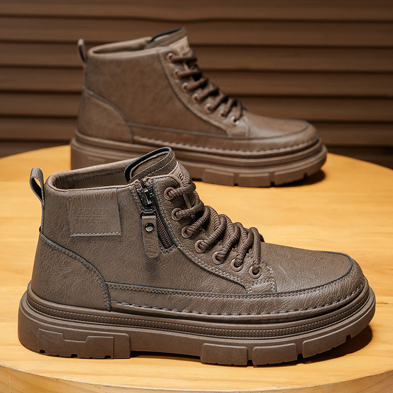 Yüksek bilekli erkek botları s - Leatherworking Items incelemesi ve fiyatı