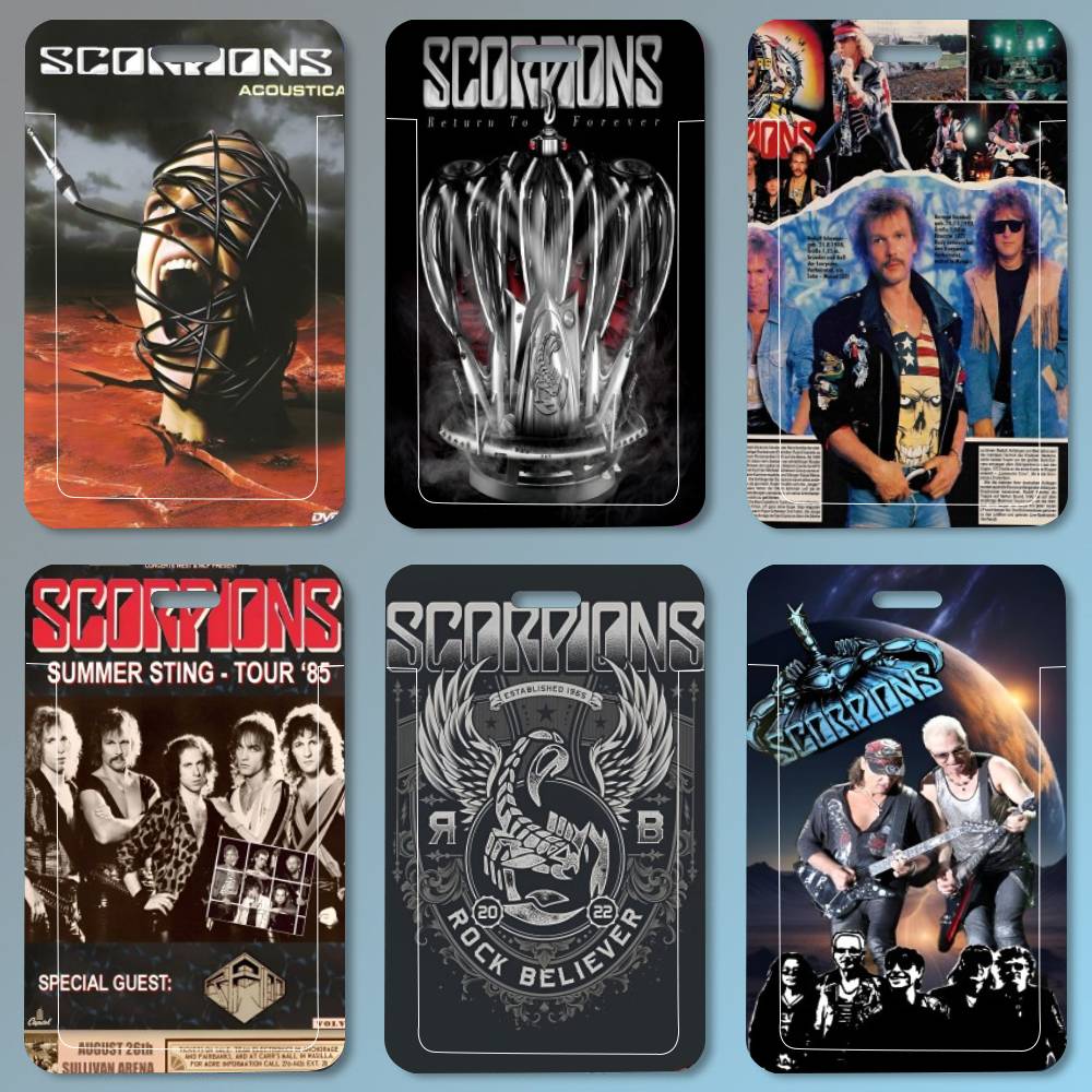 Scorpions Band Art Kimlik Kart - Leather Work In Art incelemesi ve fiyatı