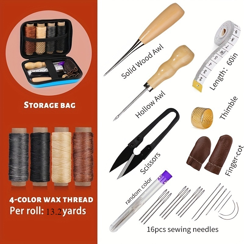 Deri Dikiş Seti, Büyük Gözlü İ - Leatherwork Repairs incelemesi ve fiyatı
