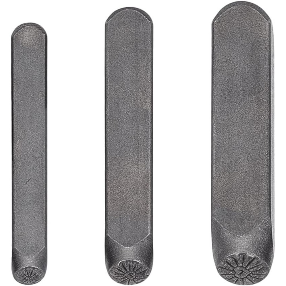 3 adet Metal delme damgası kal - Leather Work In Art incelemesi ve fiyatı