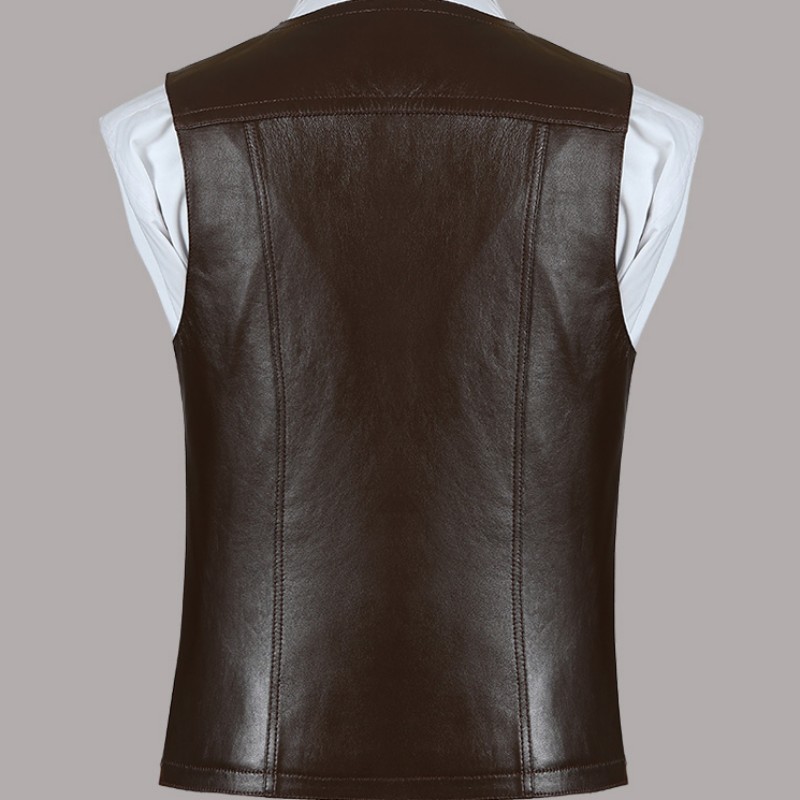 Hakiki Deri Koyun Derisi Yelek - Leather Work Vest For Men incelemesi ve fiyatı