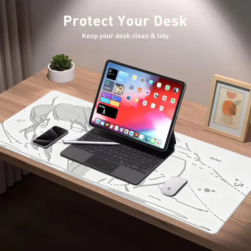1 adet deri Mouse Pad Anime me - Leatherwork Desk incelemesi ve fiyatı